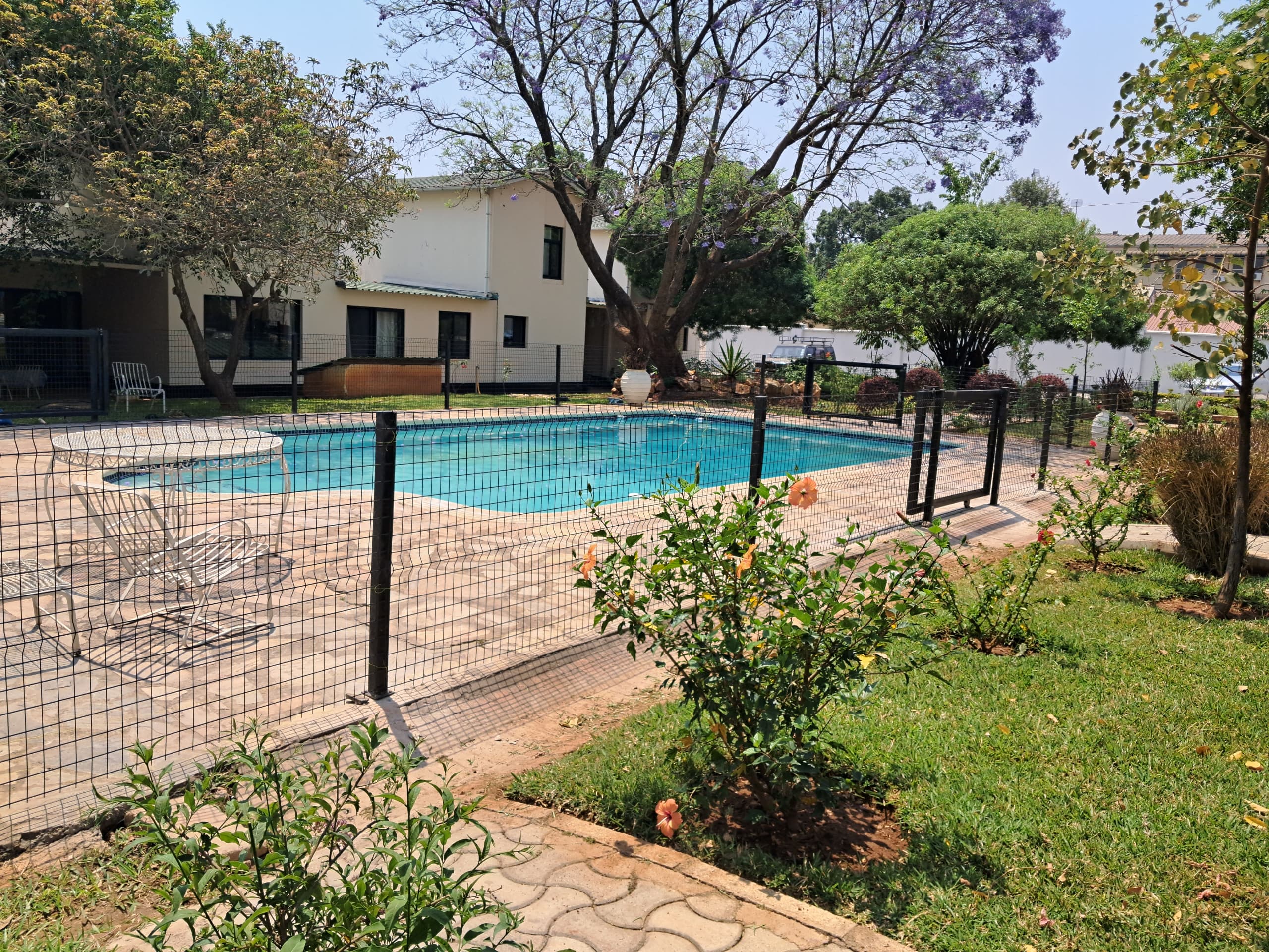 ISL Flats Pool Fencing Lusaka