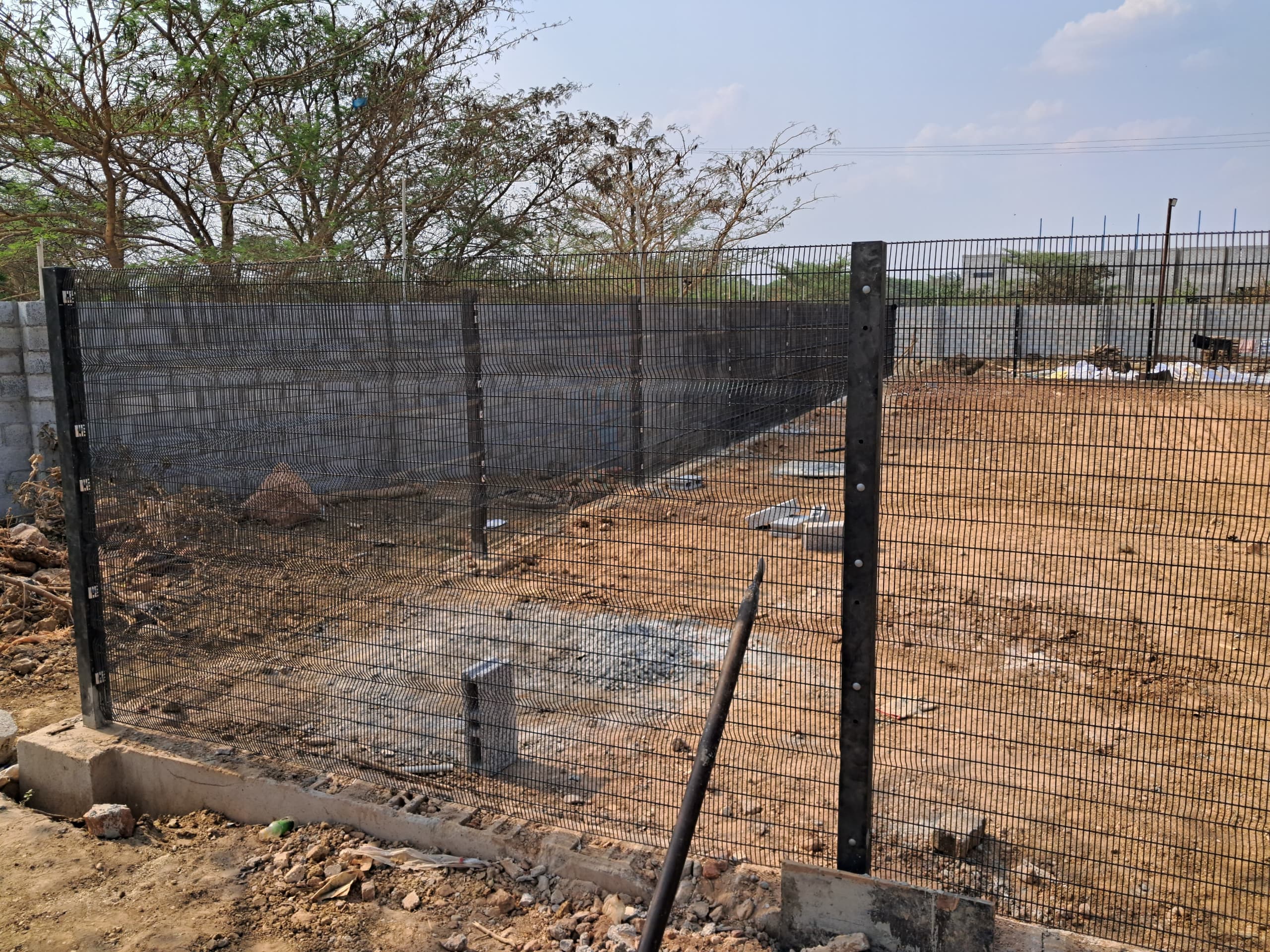 ZAMREN Head Office Perimeter Fencing Lusaka